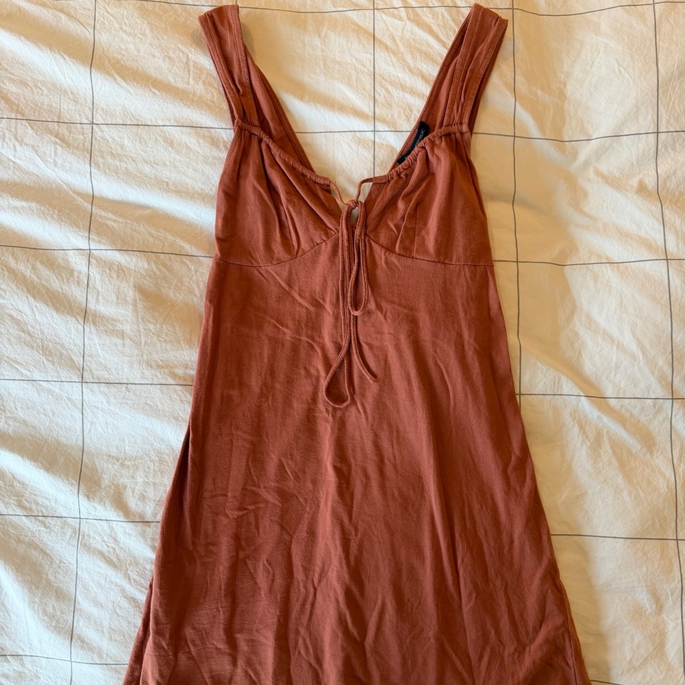 Banana Republic Terracotta Mini Dress